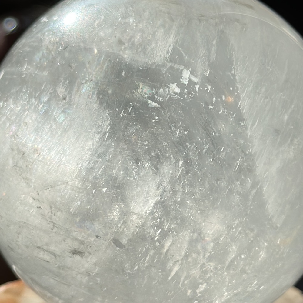 Calcite Crystal Sphere! Watch The Video!